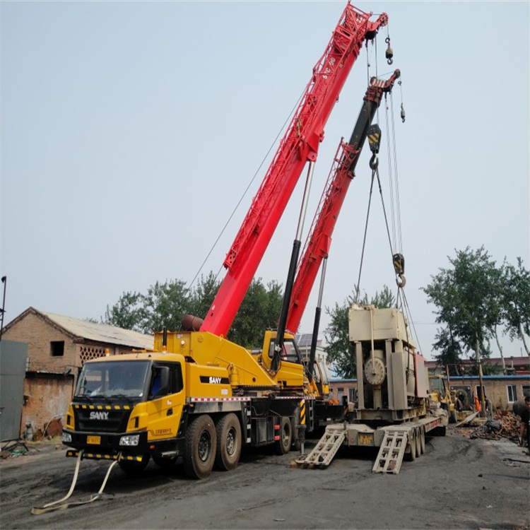 广饶附近大吊车出租|工地吊装设备租赁